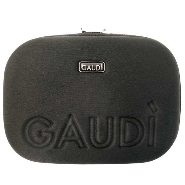 Gaudi Navi Tasche, schwarz, extra flach