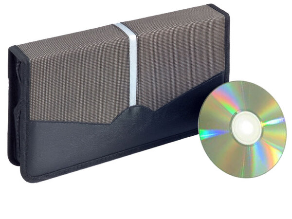 AIV Silver Strip Tasche für 48 CDs