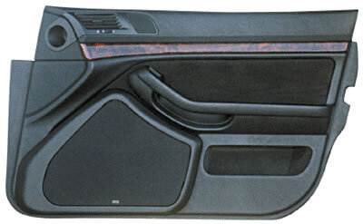 P.M. Modifiche POKET Doorboards 5er BMW E39 ab 1995 (2x165 mm + MT)