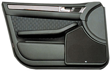 P.M. Modifiche POKET Doorboards Audi A6 ab 1998 (2x165 mm + MT)