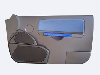 P.M. Modifiche POKET Doorboards Citroen C2 ab 2003 (2x165 mm)