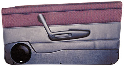 P.M. Modifiche POKET Doorboards FIAT Punto für 3 Türer Basis (1x165 mm)