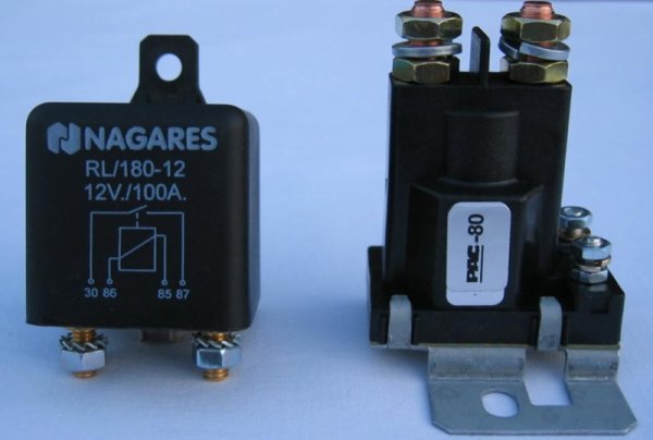 Batterie Trennrelais Typ RL 180-12 - 12 V / 100 A