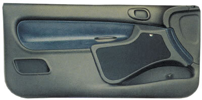 P.M. Modifiche POKET Doorboards Peugeot 206 3/5-Türer/Cabrio (1x165 mm + MT)