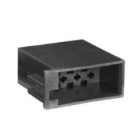 ISO-Strom Steckergehäuse 8-polig schwarz