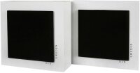 DLS Flatbox Slim Mini - wall speaker box White