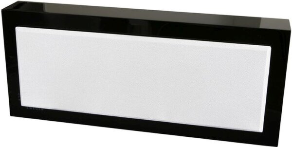 DLS Flatbox Large - black on-wall speaker big sound, 1 Stück