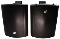 Sound LAB A175HF Wand- & Outdoor-Lautsprecher, schwarz