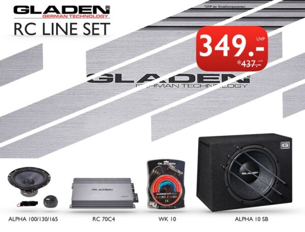 Gladen RC Line Set