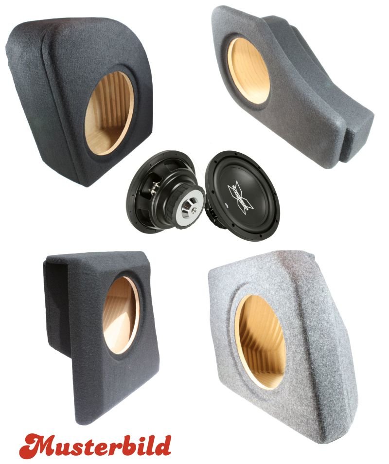 Gehäusesubwoofer für Audi A6 C6 Kombi mit Excursion SX 10