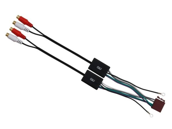 AIV Adapter Kabel ISO - Autoradio - Universal - Strom + 4 Lautsprecher - offenes Ende