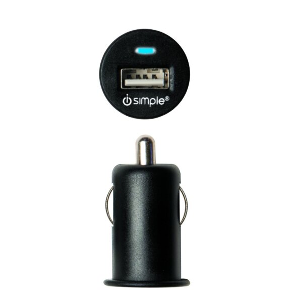 iSimple IS4710WH USB Schnell-Lader für Zigarettenanzünder, weiß