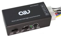 Premium Plug & Play High-Low Wandler für Audi A4, A5, A6, A8, Q5 mit MMI mit Signalerkennung