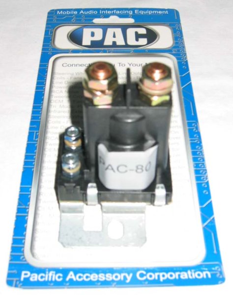 PAC-80 Batterie-Trennrelais