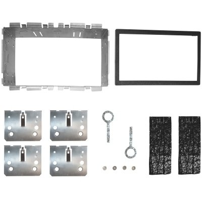 Metall - Installations Kit f&uuml;r Doppel ISO Blenden