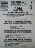 Sinus Live ADM Anti-Dr&ouml;hn-Bitumen-Matte 20 x 50 cm