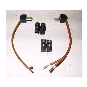 Lautsprecher-Anschlu&szlig;kabel 10cm DIN auf L&uuml;sterklemme 2er Set