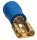 Sinus Live Flachstecker 4,8 mm, blau, für Kabel 2,5 - 4 mm²