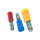 Rundstecker teilisoliert, blau, Kabel bis 2,5qmm, 100 Stück