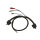 Kabelsatz für IMA VW MFD 2 / RNS 2 "Basic" / "Basic-Plus" (keine RFK ab Werk)