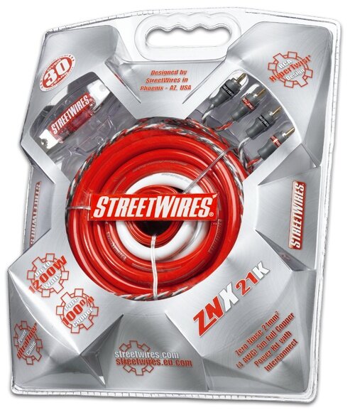 Streetwires ZNX21K Premium Kupfer Kabelset